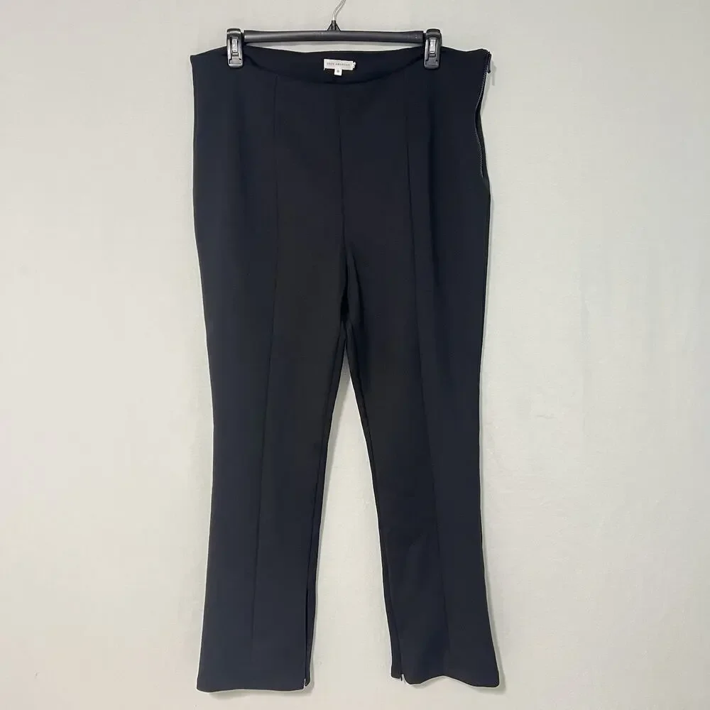 Good American Good Waist Flare Scuba Pants Plus Size 6 US 3XL Stretch Slimming